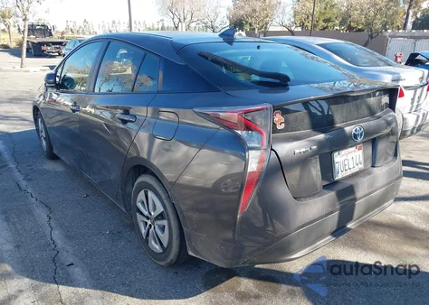 2016 Toyota Prius Three z USA, uszkodzony, nr VIN JTDKARFU7G3522248